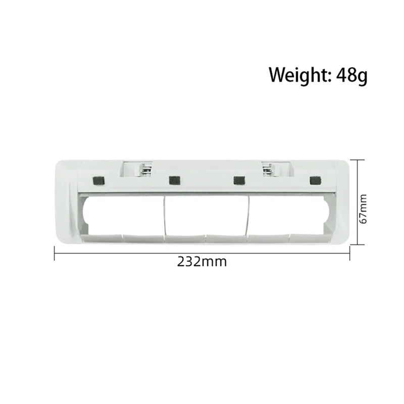 Couvercle de brosse principale pour aspirateur Dreame Bot W10 W10Pro, kit d'accessoires de remplacement