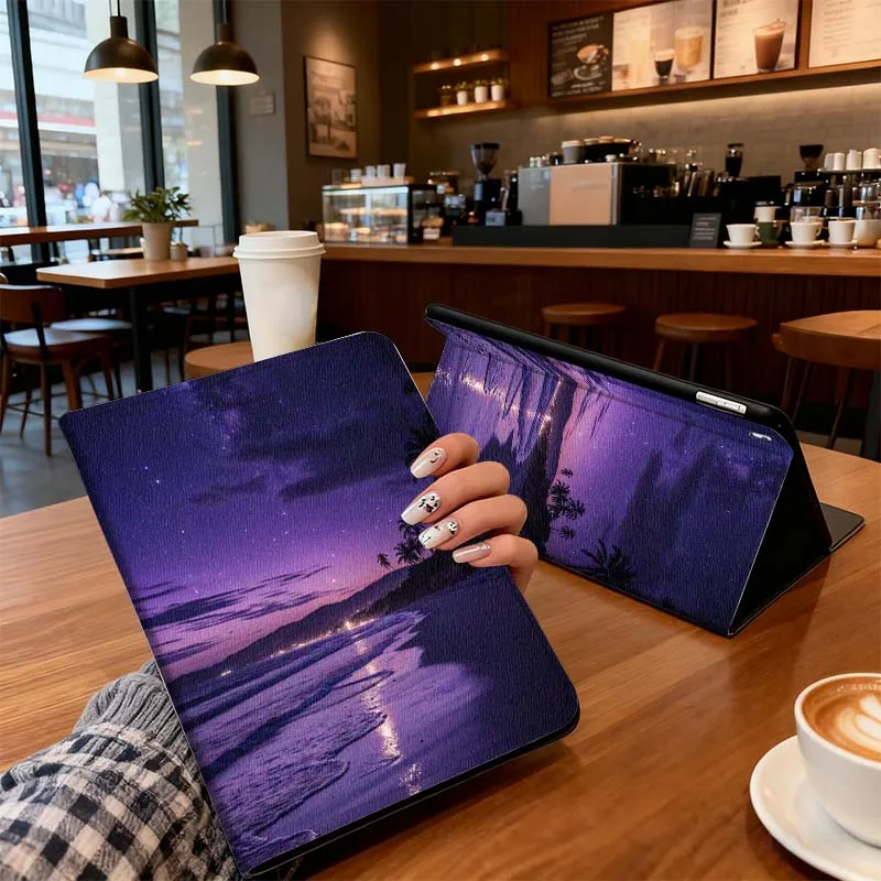 

Artistic Romantic Sea Soft For Xiaomi Redmi Mi Pad 8 7 6 5 4 2 SE K Pro Max Ultra Inch Tablet Case