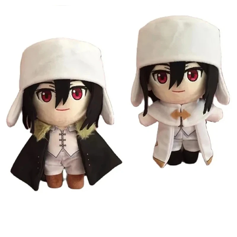 20cm Anime Game Bungou Stray Dogs Toy  Fyodor Dostoyevsky Kunikida Cosplay Plush Doll Cute Soft Stuffed Pillow Kids Gift