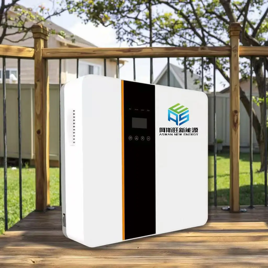 Series Hybrid Solar Inverter Grid-tied Single-phase AC IP65 Protection Grid-tied Solar System AC AC MPPT 100-1000V Input 96.5%