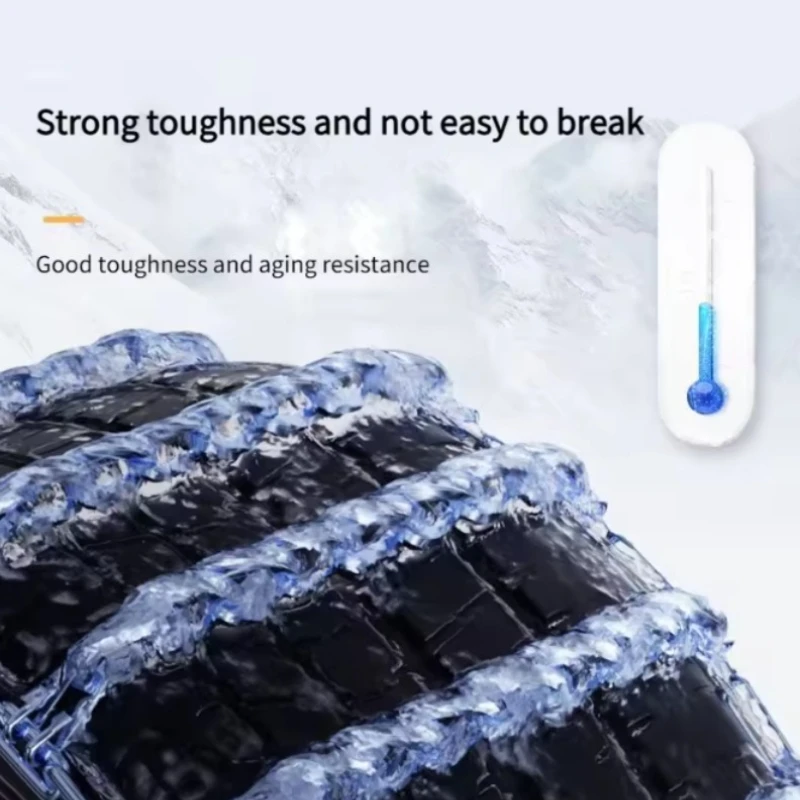 Universal Car Tire Anti-skid Chain Manganese Steel Snow Chain Protecting Tires Efficient Anti Slip Cars Maintenance Accessories