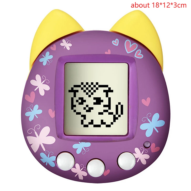 Tamagotchi Nostálgico Animais Eletrônicos, Brinquedos Portáteis Game Console, Pet Virtual Interativo, Gatos, Cães, Coelhos, Crianças, Original, Anos 90