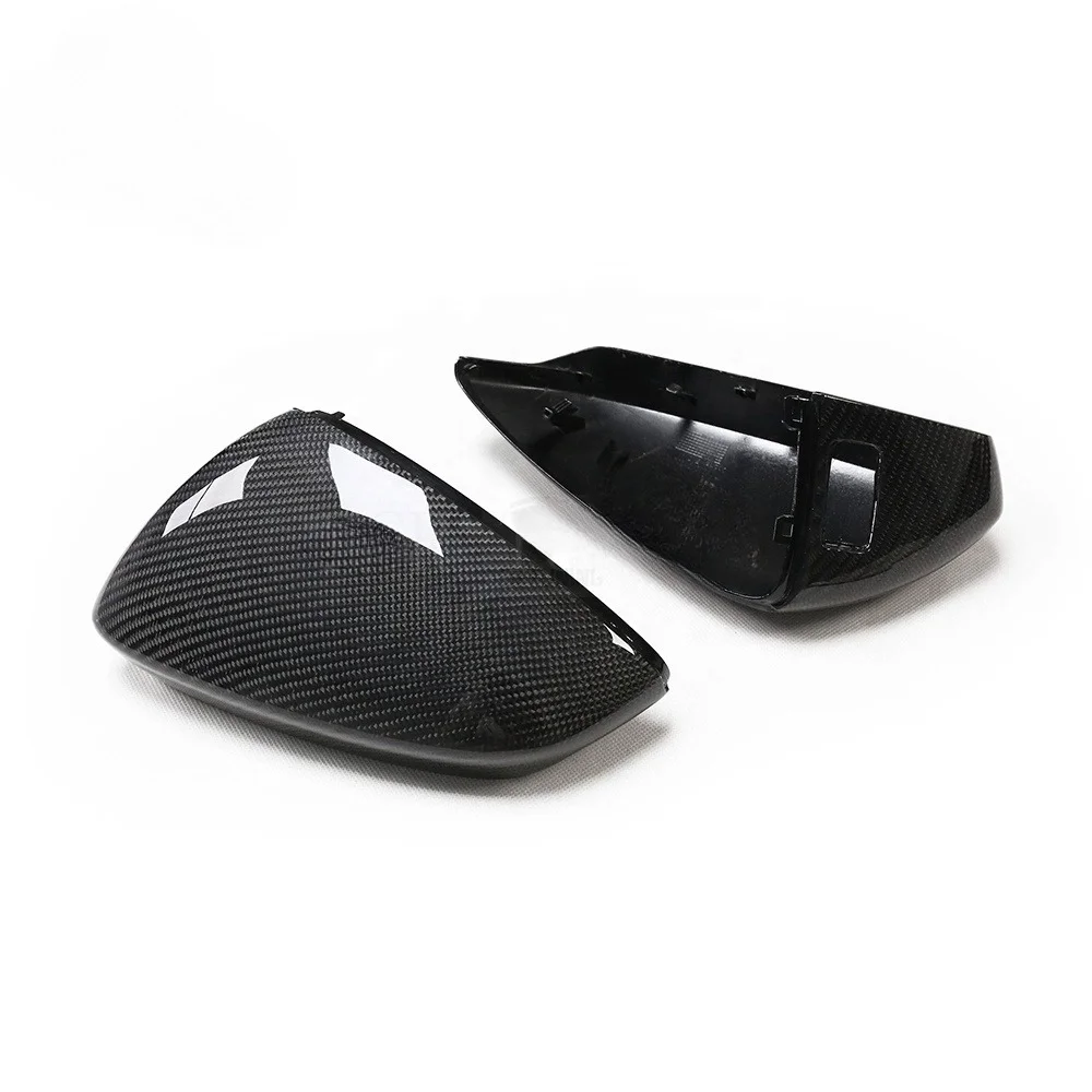 

ZAIQU Carbon Fiber Side Mirror Cover Cover for A3 S3 RS3 8Y 2021-2023 W/h Blind Spot Assist LHD Replacement Style