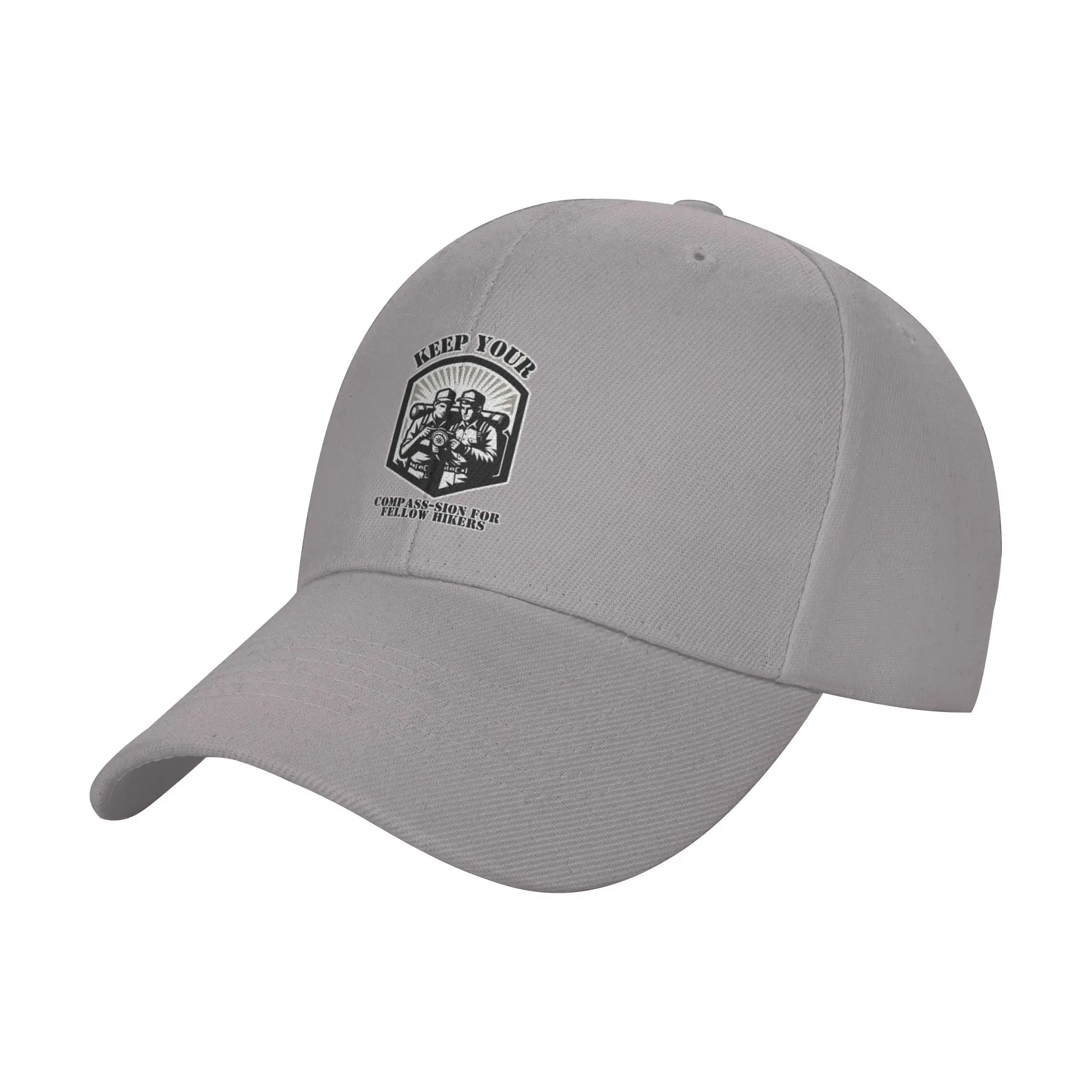 Hot Sale Keep your compass-sion for fellow hikers Baseball Cap  Everyday Sun Visor Cap  Motorcycle Riding Sun Visor Cap