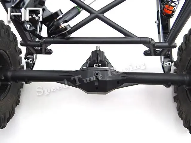 ホットレーシング CNC 加工アルミニウム合金リアアクスルカバー ベアリング付き Losi 1:10 Rock Rey Baja Rey 4WD用