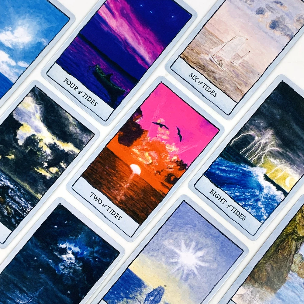 New Tarot Cards Family Gathering Card Game English Vision Fate Divination Party Playing Deck Board Game Meditation & Party Games