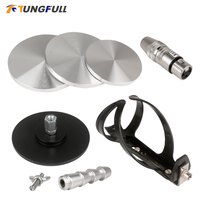 Reciprocating Linear Motor Accessories Parts 3 XLR Connector Suction Cup 60mm/75mm/80mm Aluminium Plate Coke Cup