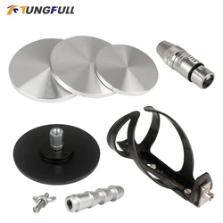 Reciprocating Linear Motor Accessories Parts 3 XLR Connector Suction Cup 60mm/75mm/80mm Aluminium Plate Coke Cup
