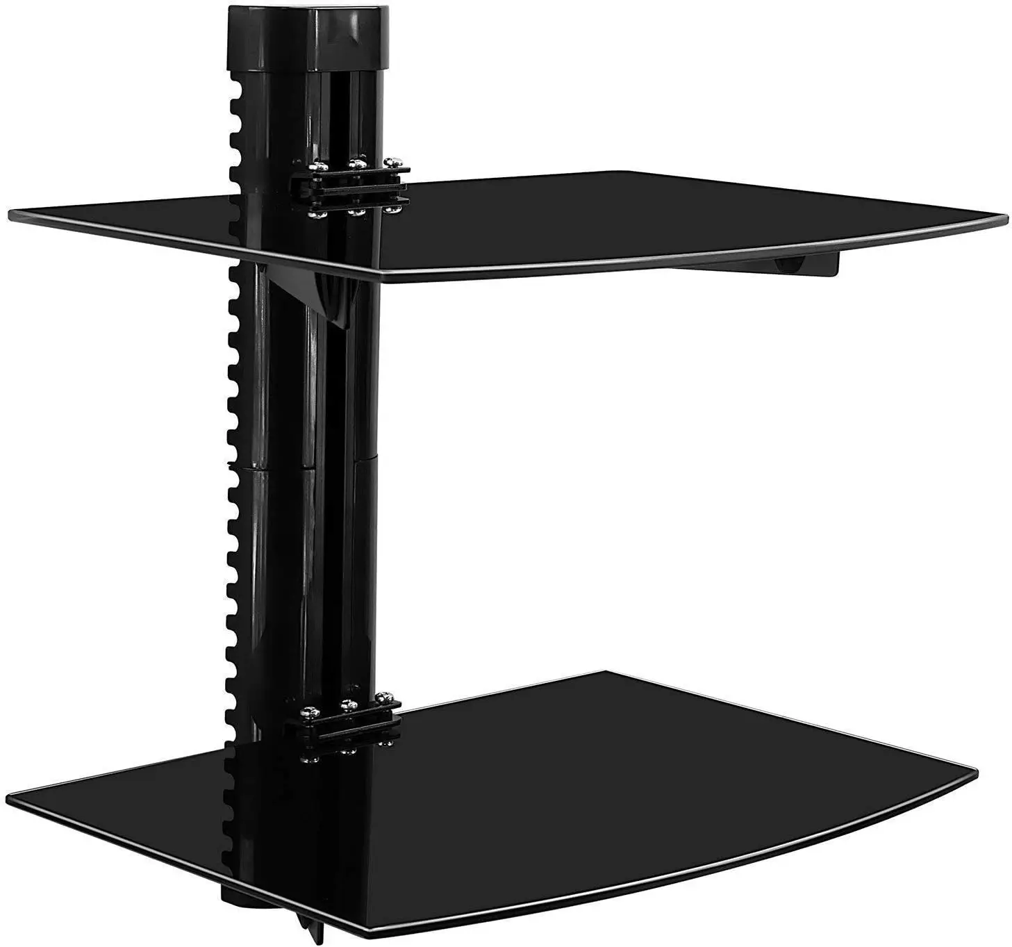 

Floating Wall Mounted Shelf Bracket for AV Receiver, Cable Box, PlayStation, Xbox, DVD Player, Projector, 34 Lbs Capacity, 2