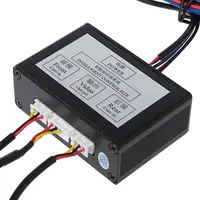 Cámara de visión de aparcamiento delantera y trasera para coche, convertidor de caja de Control de 2 canales, vídeo, H9EE