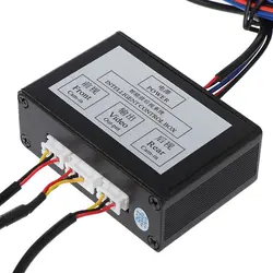 Reversing System Two-Way Control Box Front And Rear View With Manual Switch Channel Converter Car Parking Camera Video H9EE