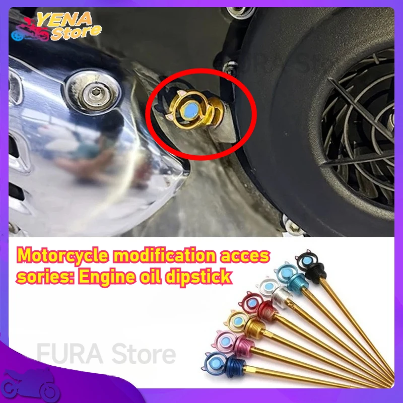 

The 7-color engine oil dipstick kit is suitable for Vespa Primavera 150,PRIMAVERA 150,SPRINT 150 and SPRINT 150 Motorcycle parts