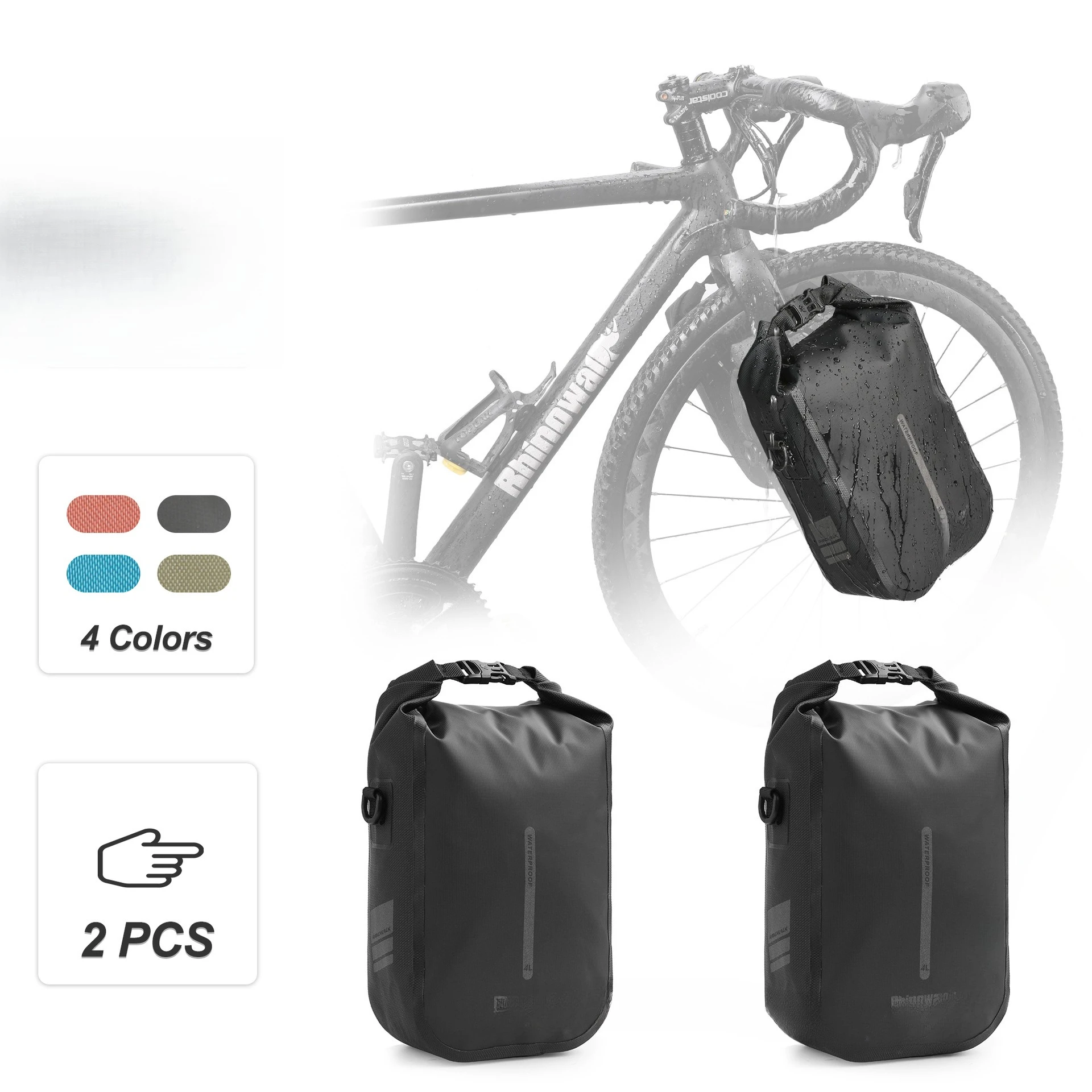 Bolsa para bicicleta de 4L, to - Cycling Hand Gear reseña y precio