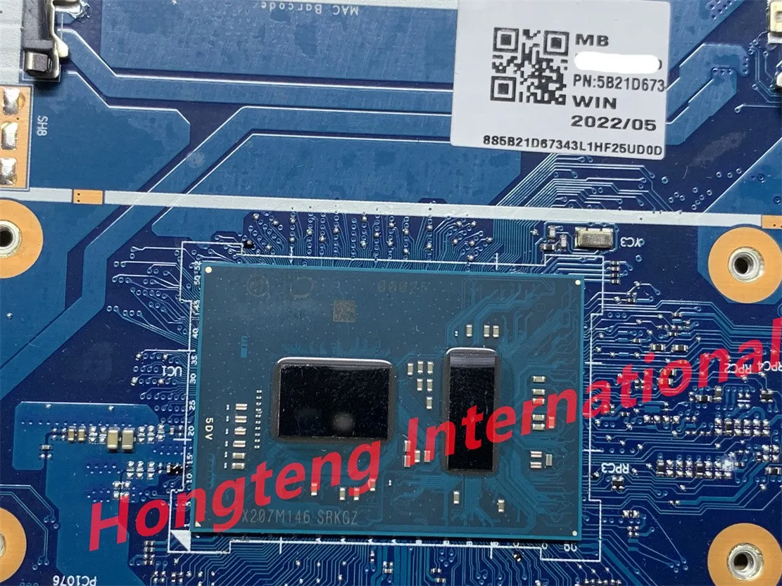 5b21d67343 nm-e051 voor Lenovo IdeaPad 1 15IJL7 LAPTOP moederbord MET N5100 cpu 4G 128G EMM 100% Getest OK