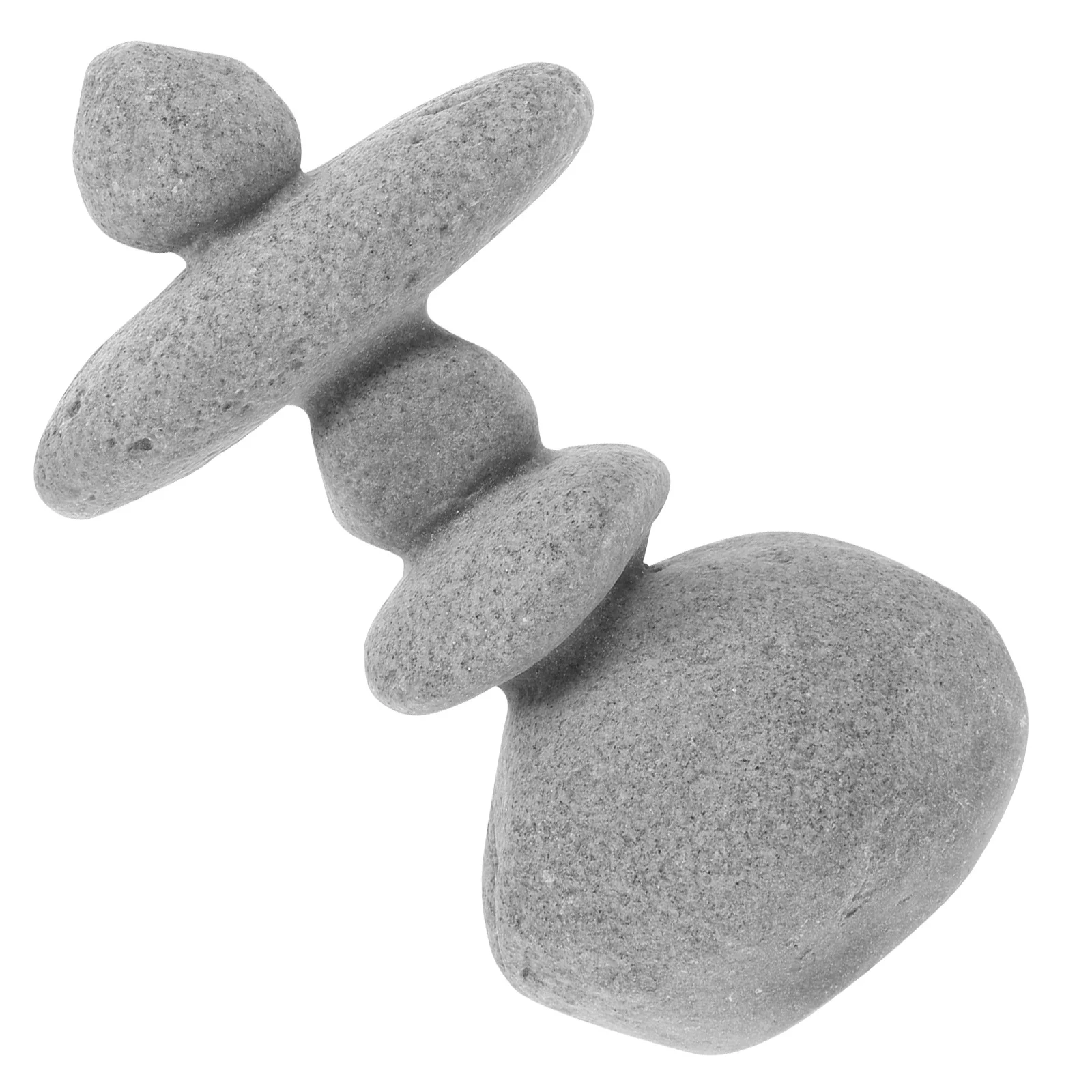 

Stone Rock Ornament Resin Lightweight Realistic Garden Decor Micro Landscape Accessory Fish Tank Flowerpot Landscaping Stone