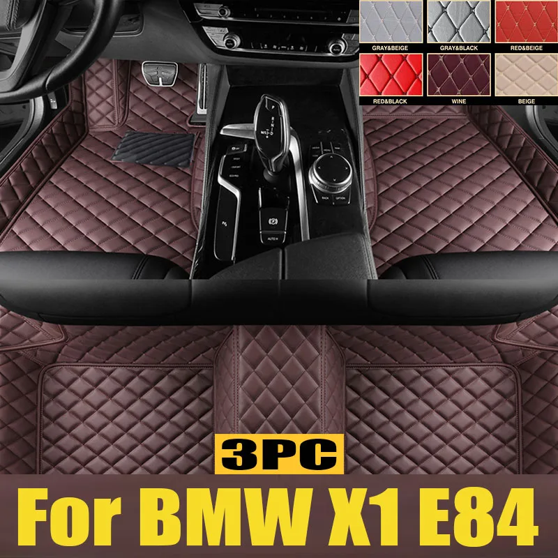 

Car floor mats for BMW X1 E84 2010 2011 2012 2013 2014 Custom auto foot Pads automobile carpet cover