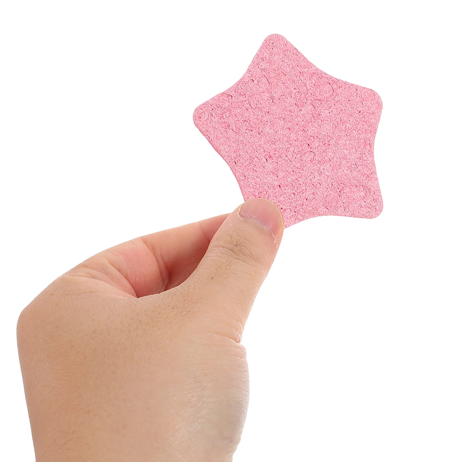 25 قطعة من إسفنجة التنظيف الصديقة للبشرة، وسادات مزيل المكياج القابلة لإعادة الاستخدام، وسادات قطنية لتقشير الملمس الناعم للعناية بالوجه للتحكم في الزيت #2