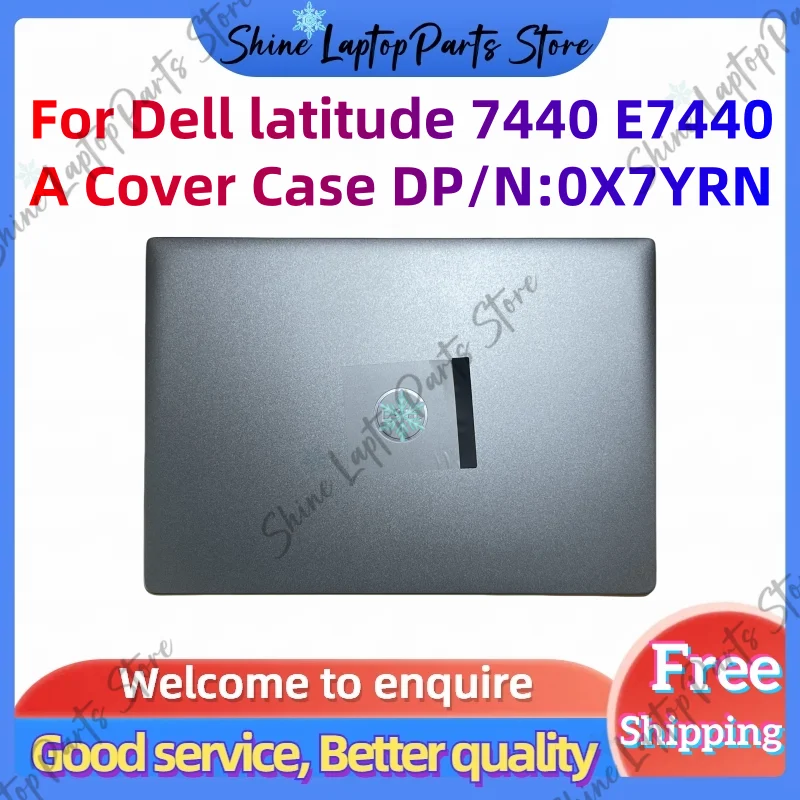 

For dell latitude 7440 E7440 A Cover Case Laptop LCD Black cover case DP/N 0X7YRN