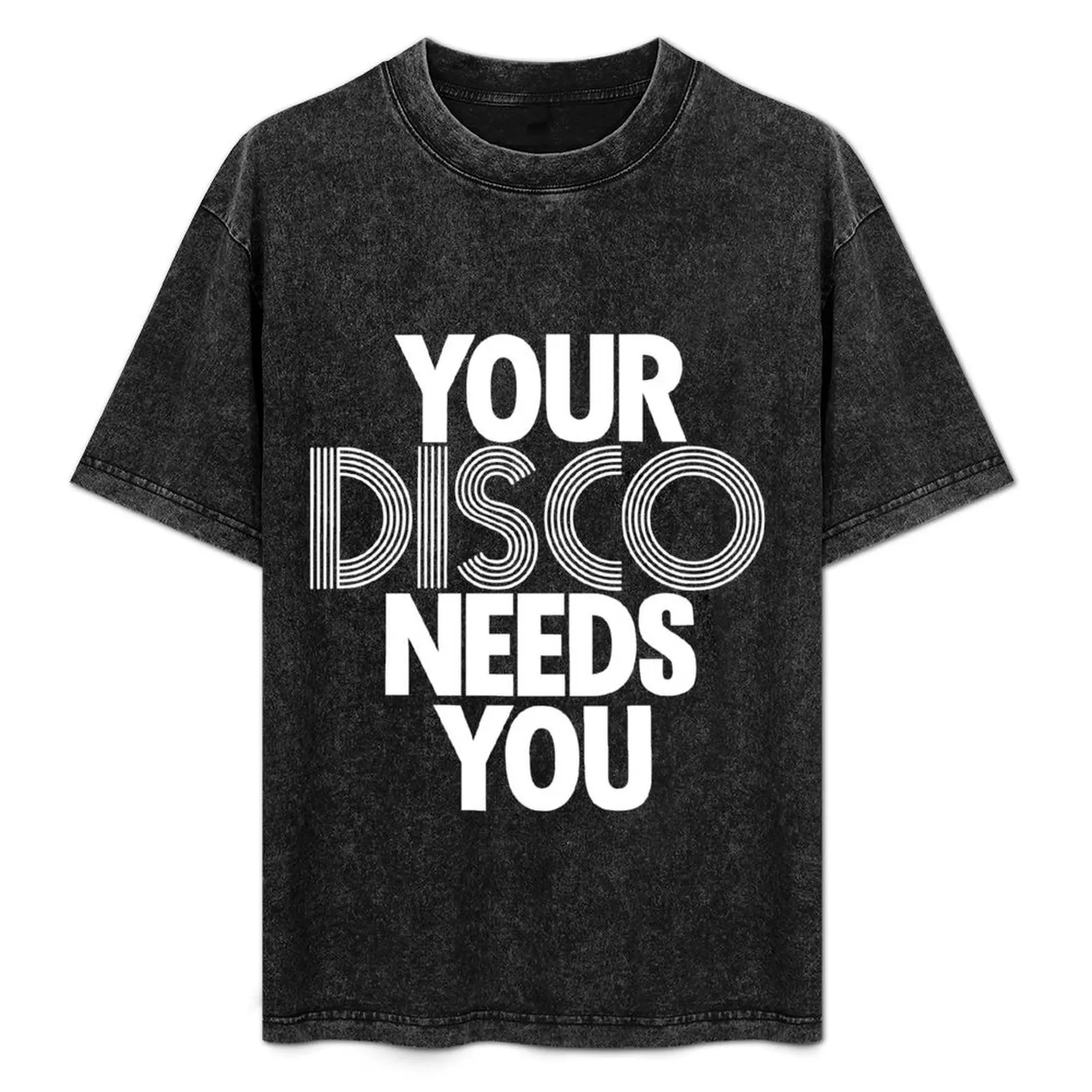 

Kylie Minogue - Your Disco Needs You (white text) T-Shirt Basic Breathable Solid Color T-Shirt