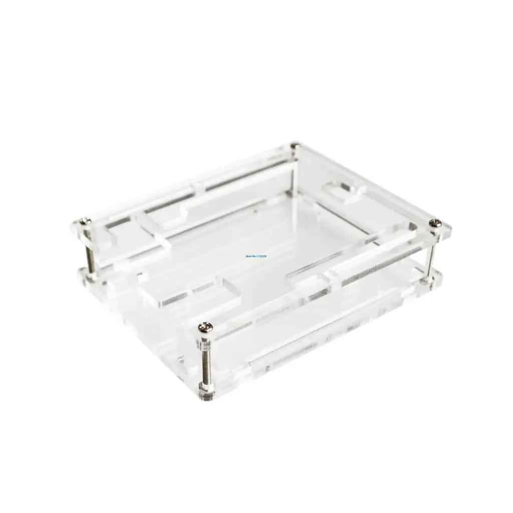 Uno R3 Case Enclosure Transparent Acrylic Box Clear Cover Compatible for Arduino UNO R3 Case