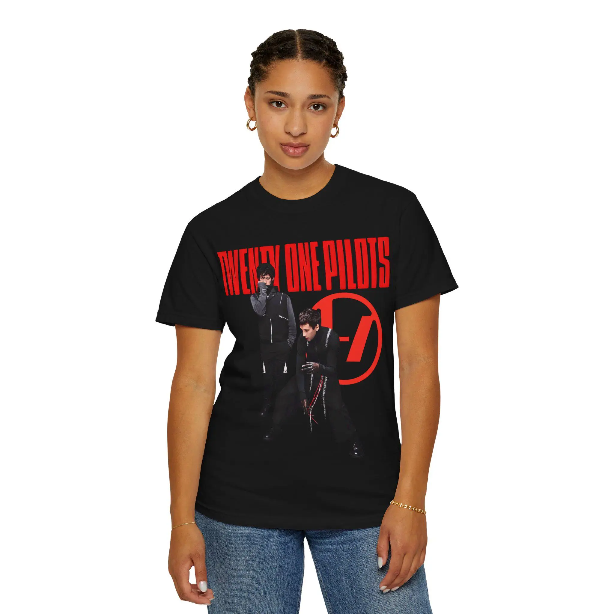 Twenty One Pilots PNG File, Alternative Band Art, Music Pop Culture Tee