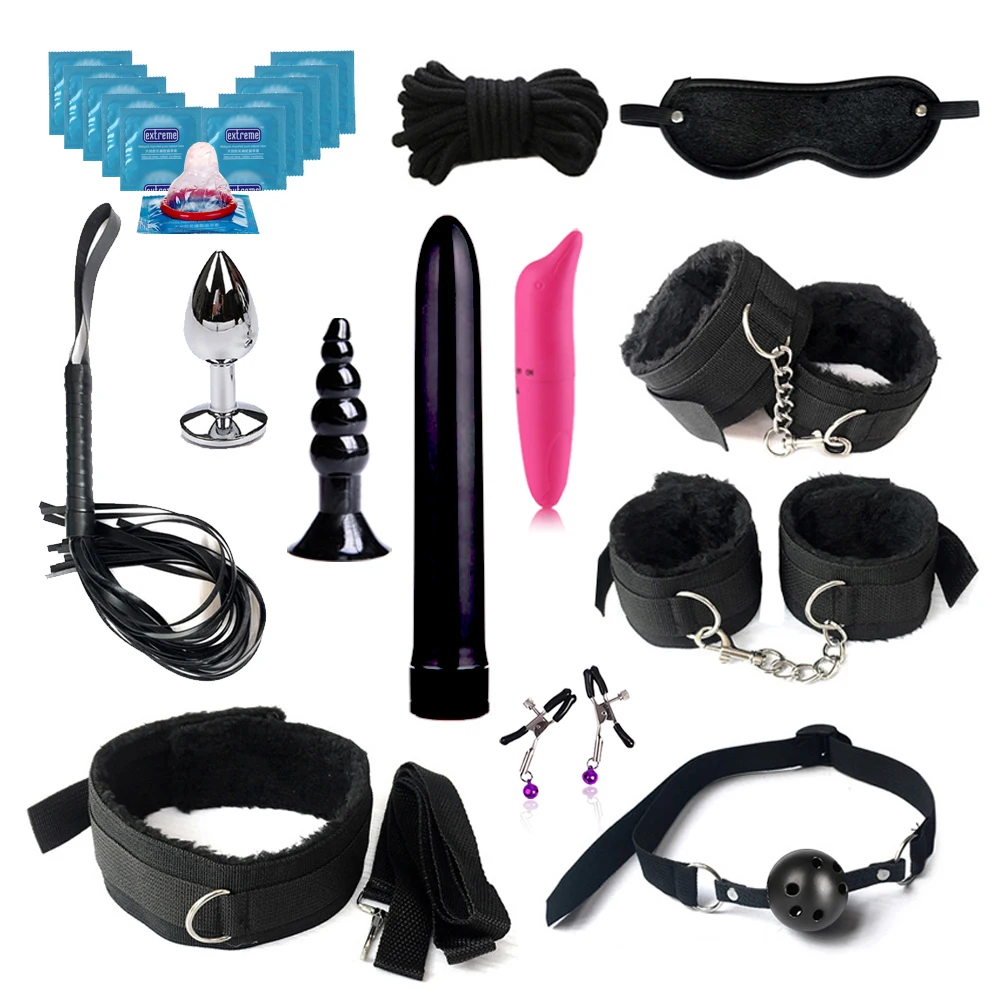 ألعاب جنسية للنساء BDSM طقم الأزواج الجنسي ملحقات مثيرة أصفاد لجلسة المكونات الشرجية لعبة الجنس ألعاب مثيرة للكبار sexyshop