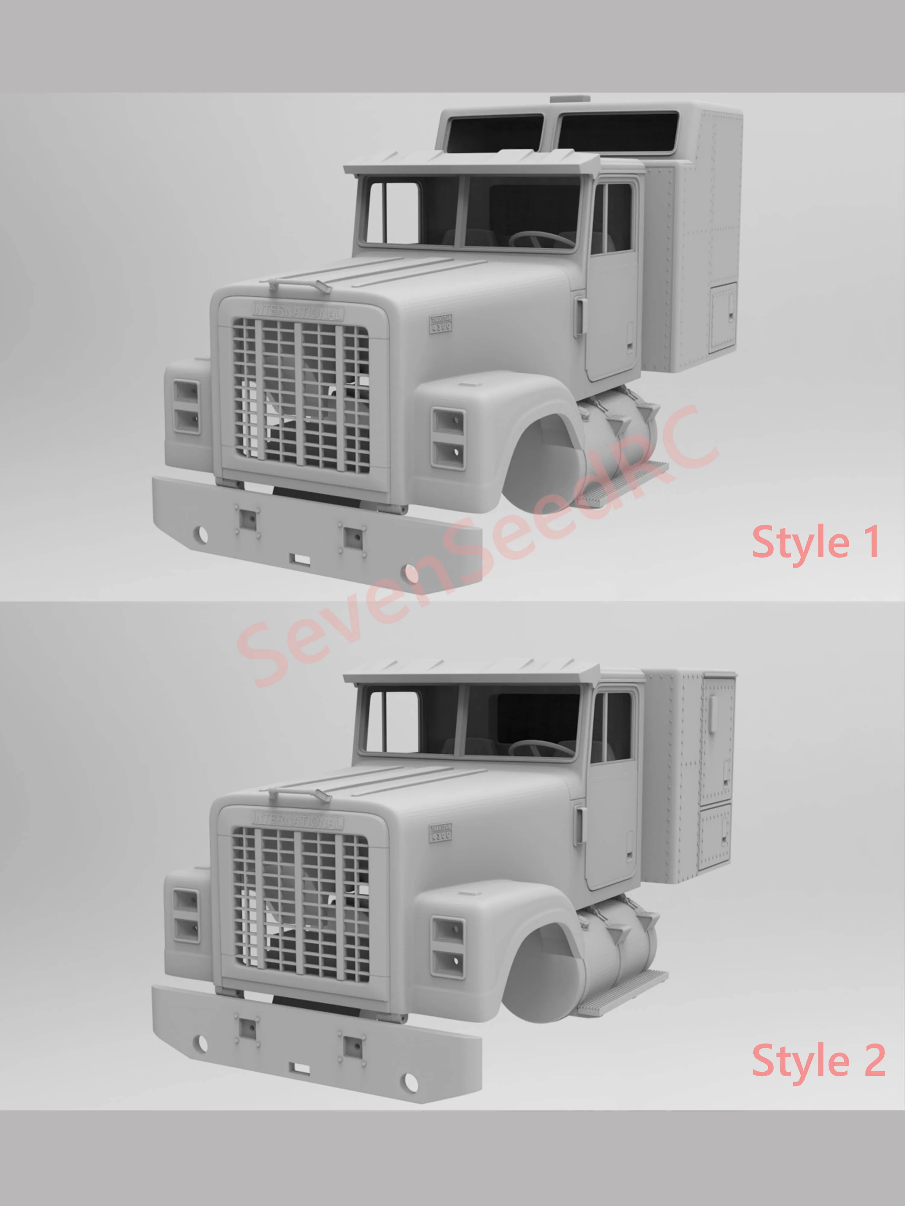 طقم كابينة شاحنة مطبوعة ثلاثية - مراجعة Model Kit Jdm وسعره