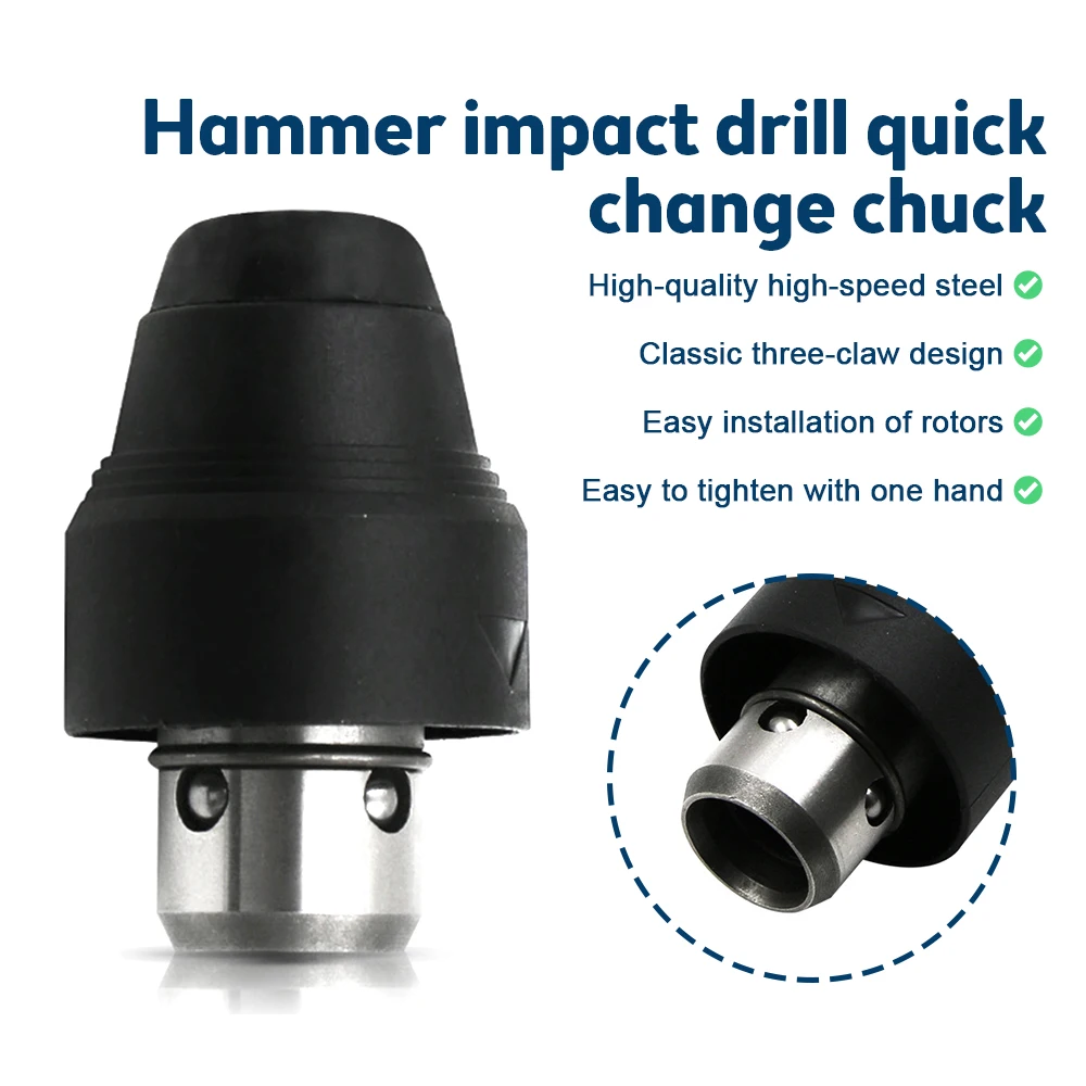 SDS Drill chuck Replace for BOSCH GBH2-26DFR GBH 2-26 DFR GBH2-26 GBH 4-32 DFR GBH3-28 36V GBH36VF Power Tool Accessories