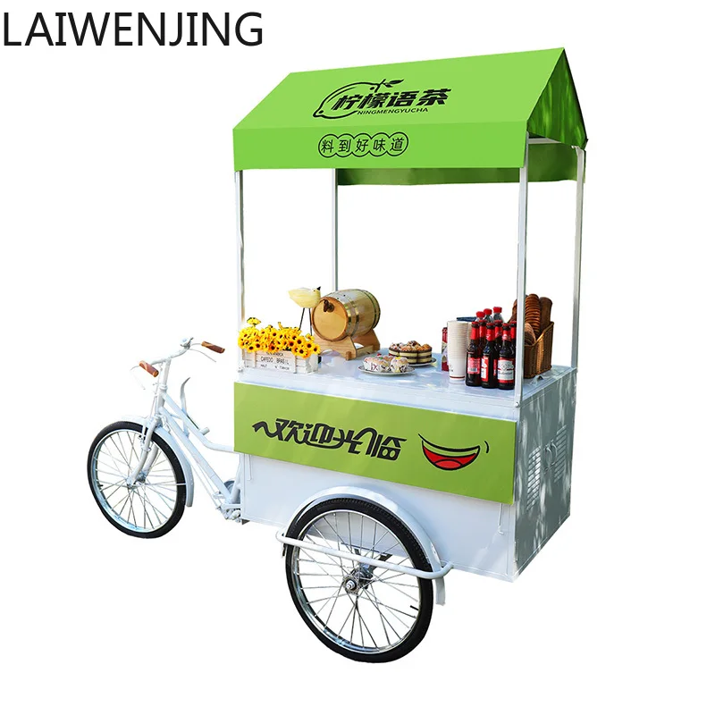 

HLZ Night Market Promotion Car Shopping Mall Truck Snack Car Coffee Ice Cream Sales Food Stall Car