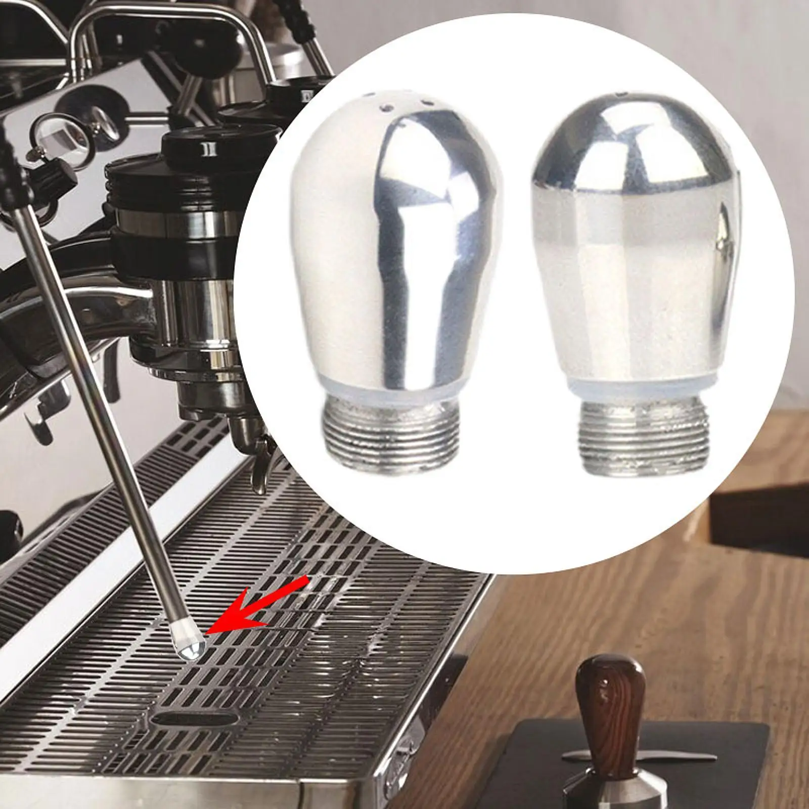 Ujung mulut pipa uap 0.8mm, ujung mulut pipa pengganti profesional