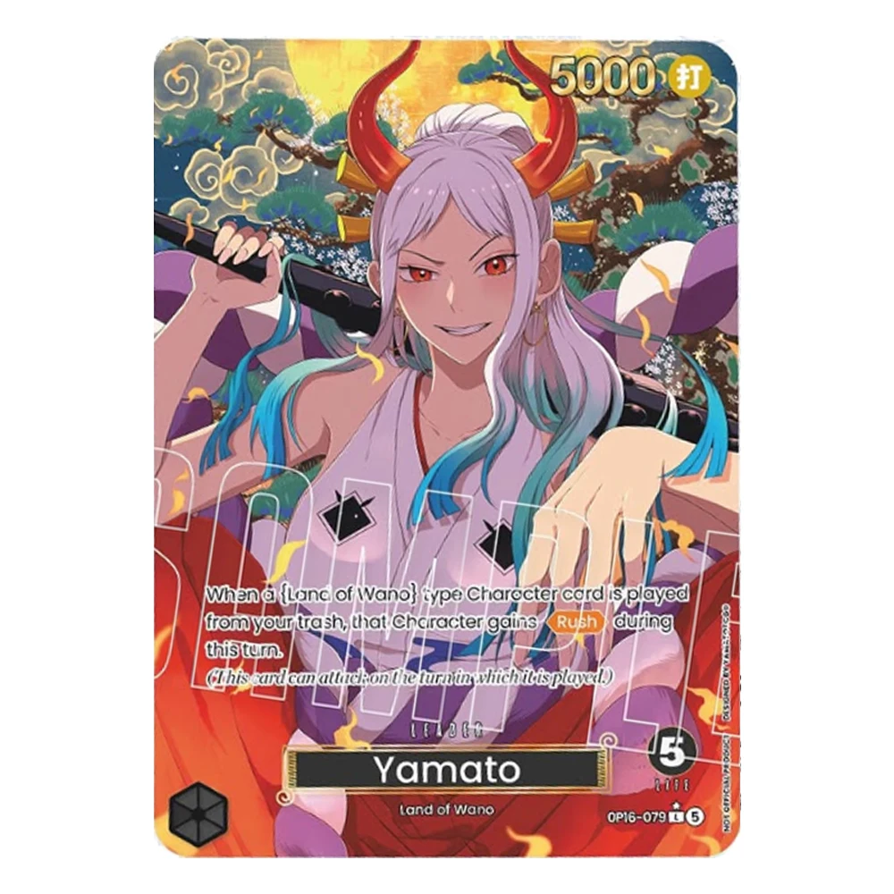 One Piece TCG Karten Anime-Spiel Imu Enel Teach Nami Yamato etc. DIY Benutzerdefinierte Hobby-Sammelkarten Brettspiel Leader-Karten Holografisch – Detail 9