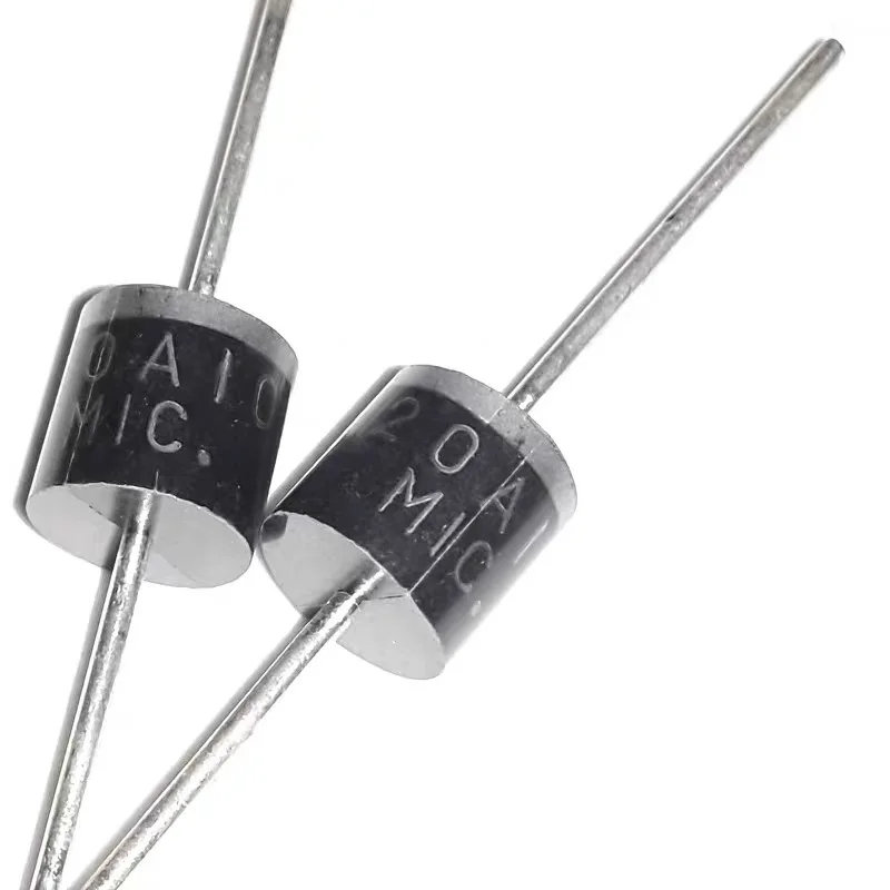 10PCS 10A10 6A10 20A10 R-6 DIP 6A 10A 20A 1000V Electrical Axial Rectifier Diode