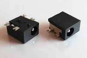 

10 шт./лот, высококачественная розетка постоянного тока DC-033 PIN = 1,3 4-контактный SMT SMD, адаптация размера иглы 3,5 мм x 1,3 мм, гнездовая вилка питания