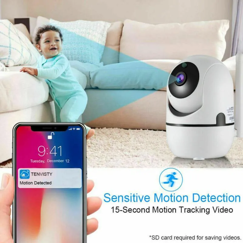 QZT Indoor IP Camera WIFI 1080P Mini CCTV Security Camera Video Surveillance Wireless Baby Monitor YCC365 WIFI Dog Pet Camera IP