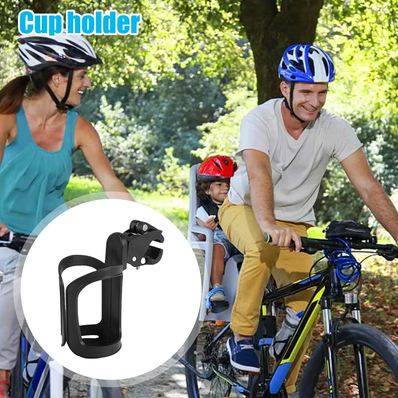 Bike Cup Holder Multifunctional Water Bottle Cup Holder Durable Drinks Holder Rack Hold Tightly Convenient To Use Large Water