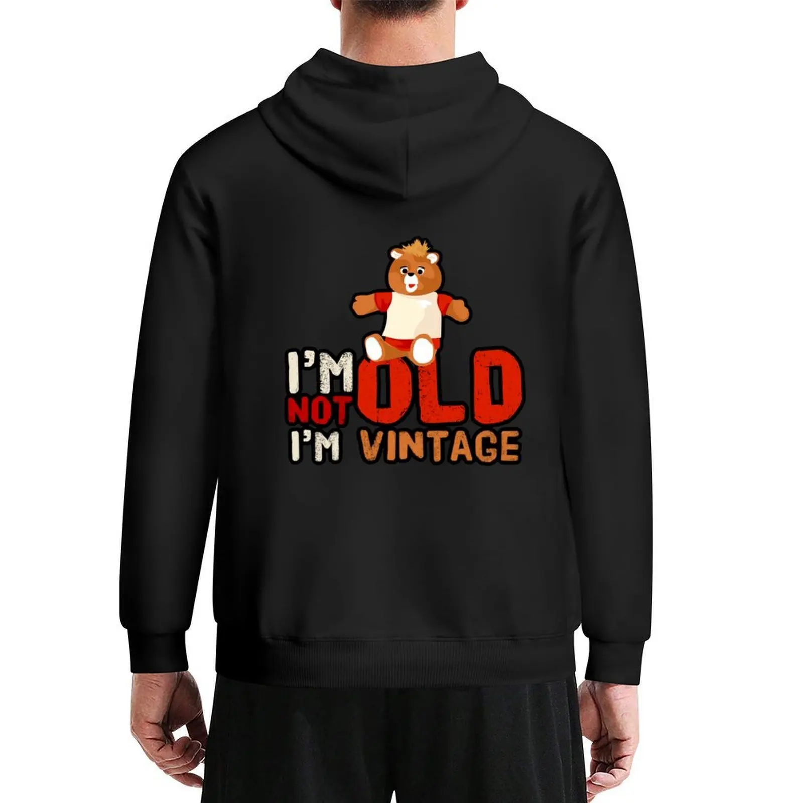 

I’m not old I’m a vintage, funny gen x, teddy ruxpin Hoodie men clothes anime clothing mens hoodie