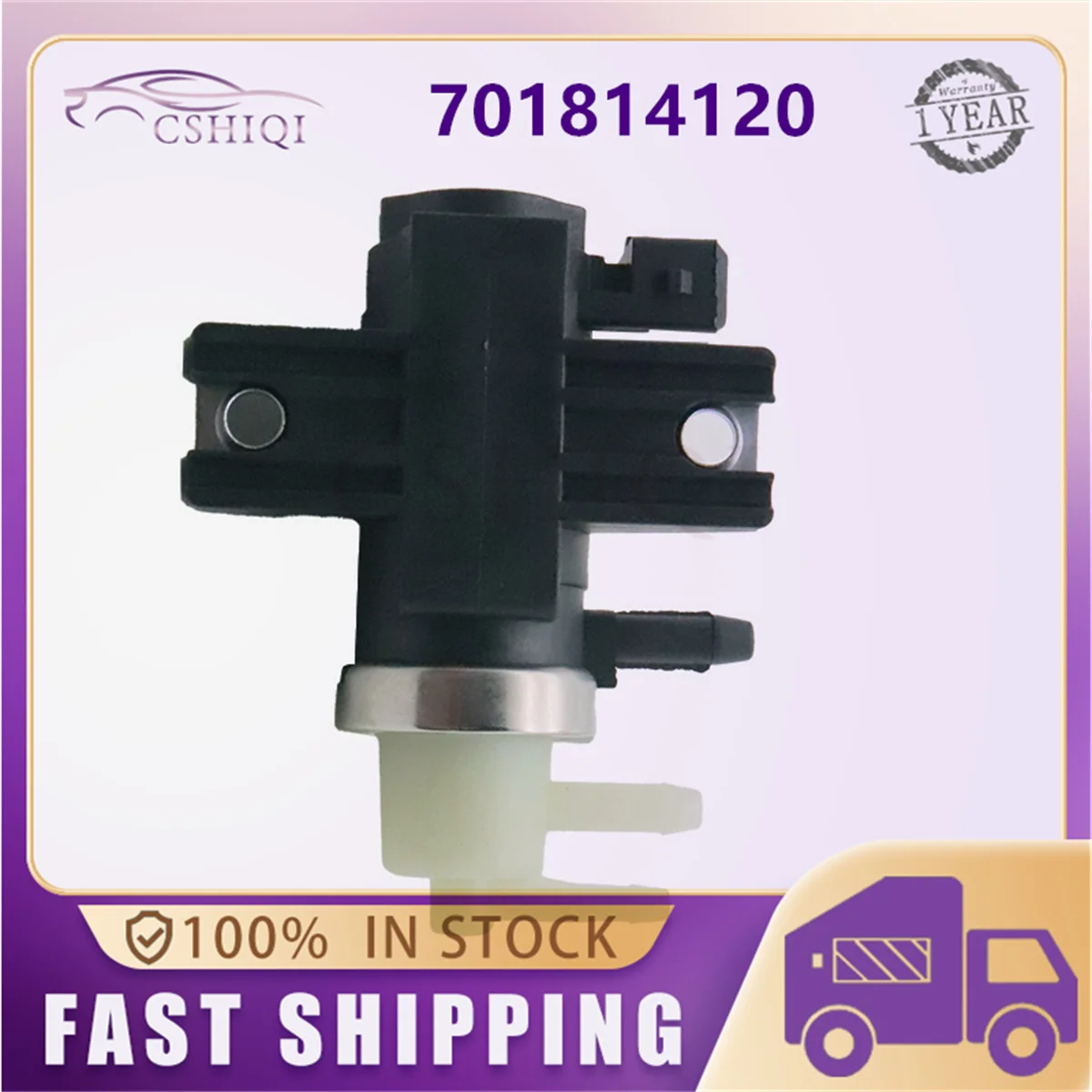 701814120 Turbo Boost Pressure Solenoid Valve For Renault Vauxhall Opel Nissan Mercedes Dacia Fiat Auto Parts 8200790180