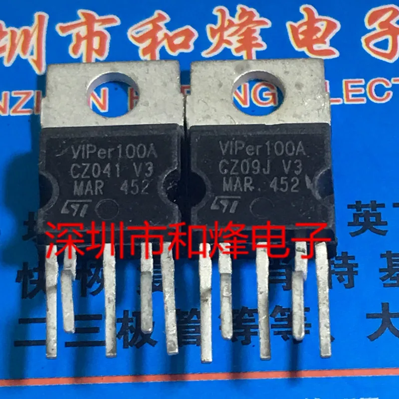 5PCS-10PCS VIPer100A TO-220 On Stock New And Origjnal