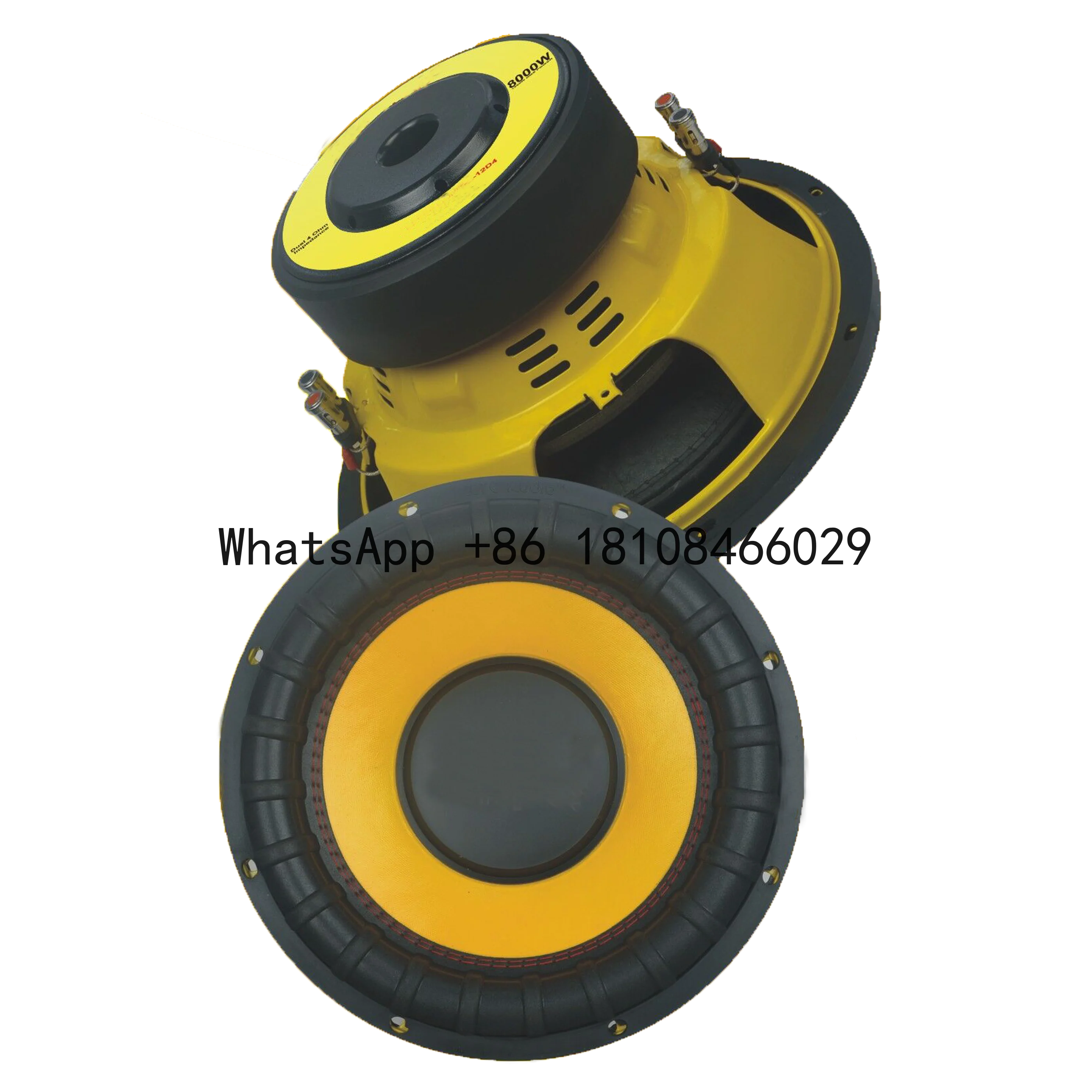 

Factory Price 1200W RMS 2400W Max Power Powerful Sub Woofer Bass Passive Speaker