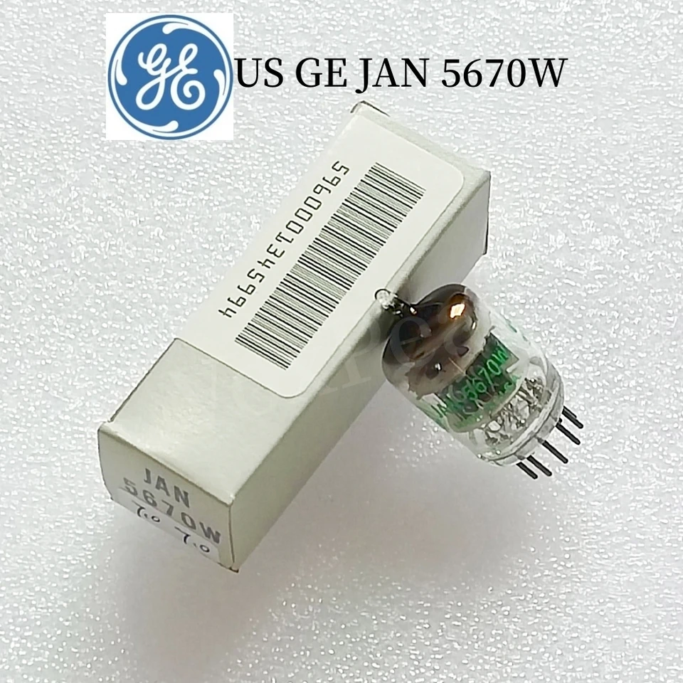 オリジナルUS GE JAN 5670W 5670真空電子管アップグレード5670 6N3