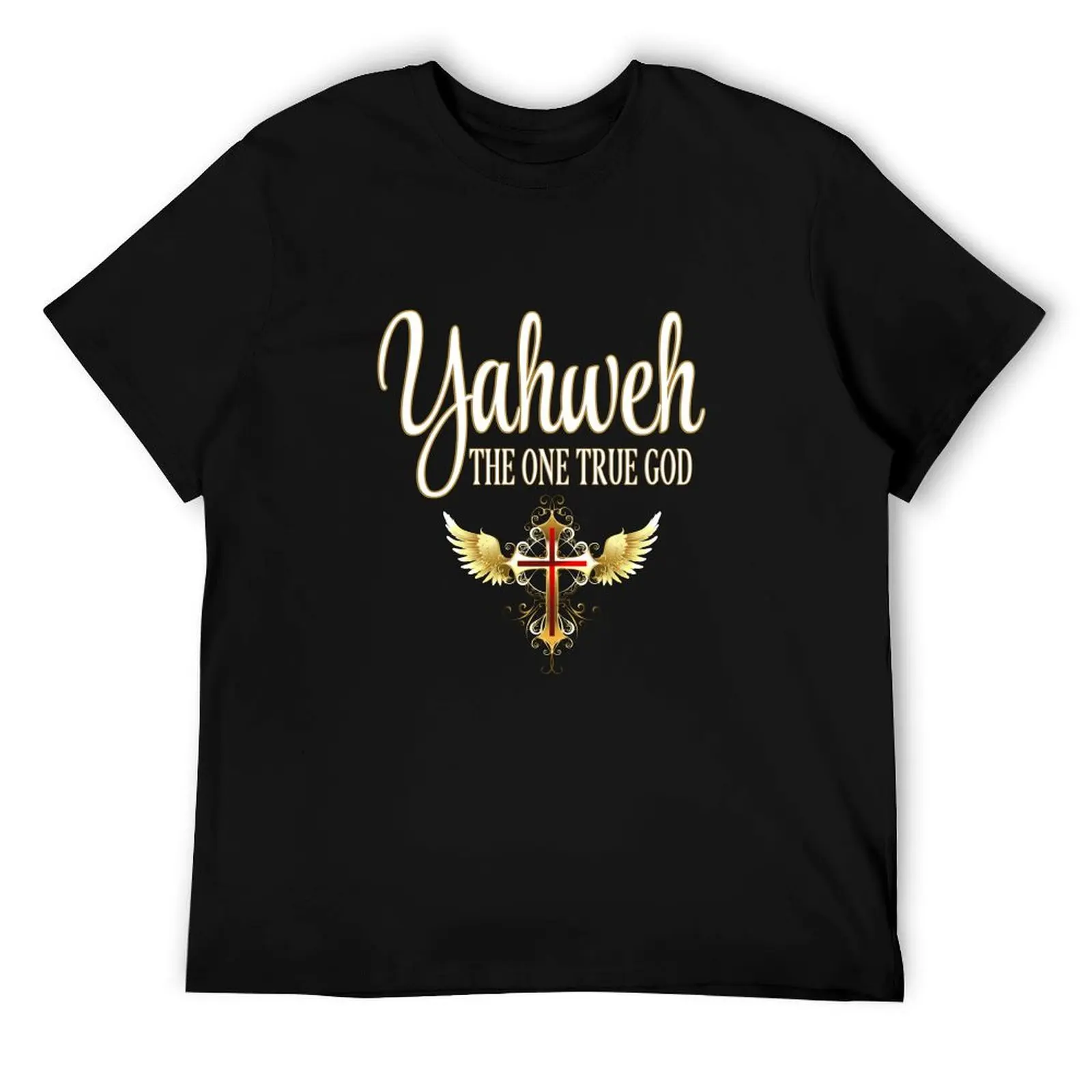 

Yahweh The One True God T-Shirt/Yahweh Sticker/Yahweh Canvas Wall Decor/Pastor Gift T-Shirt anime t shirts for man T-Shirt