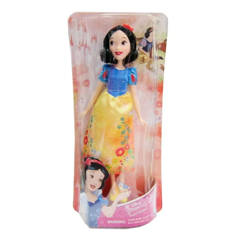 Hasbro Disney Princess Figure Ariel Bell Tangled Rapunzel Cinderella Snow White Mulan Girl Children Pretend Play Toy