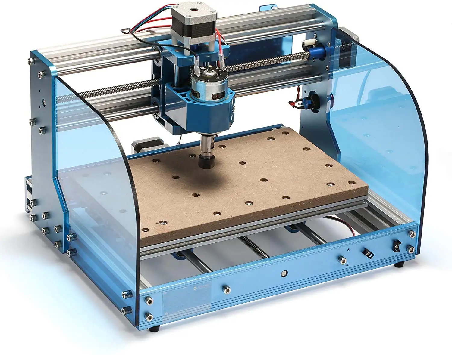 Genmitsu CNC MDF Spoilboard Table for 3018 3018-PRO 30x18x1.2cm M6 Holes Screws and Nuts Included CNC Router Machine view 5