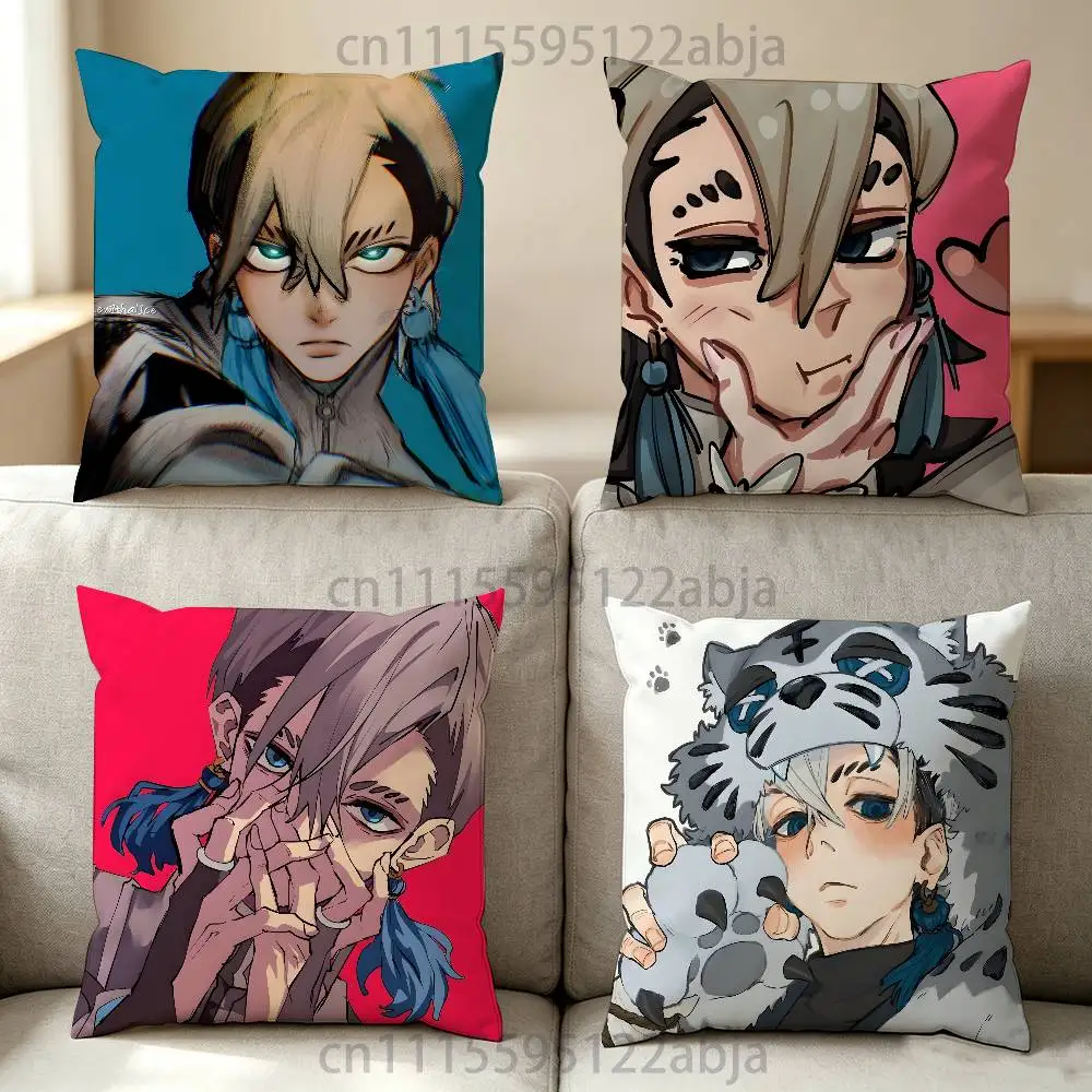 G-Gachiakuta Z-Zanka Nijiku Throw Pillow Case 50x50cm DIY Square Pillowcase Square Office Cushion Cover