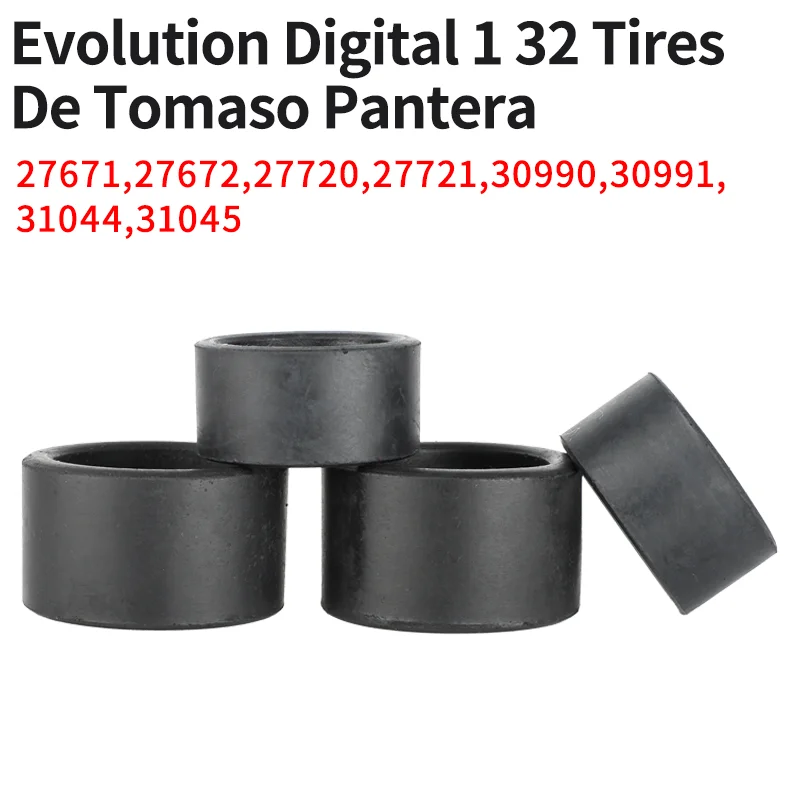 Carrera Tire Evolution Digital 1 32 1/32 Slot Car DTM RS C7 M6 M4 GT C8 GT3 A4 Z4 Tomaso NASCAR Camaro Tires