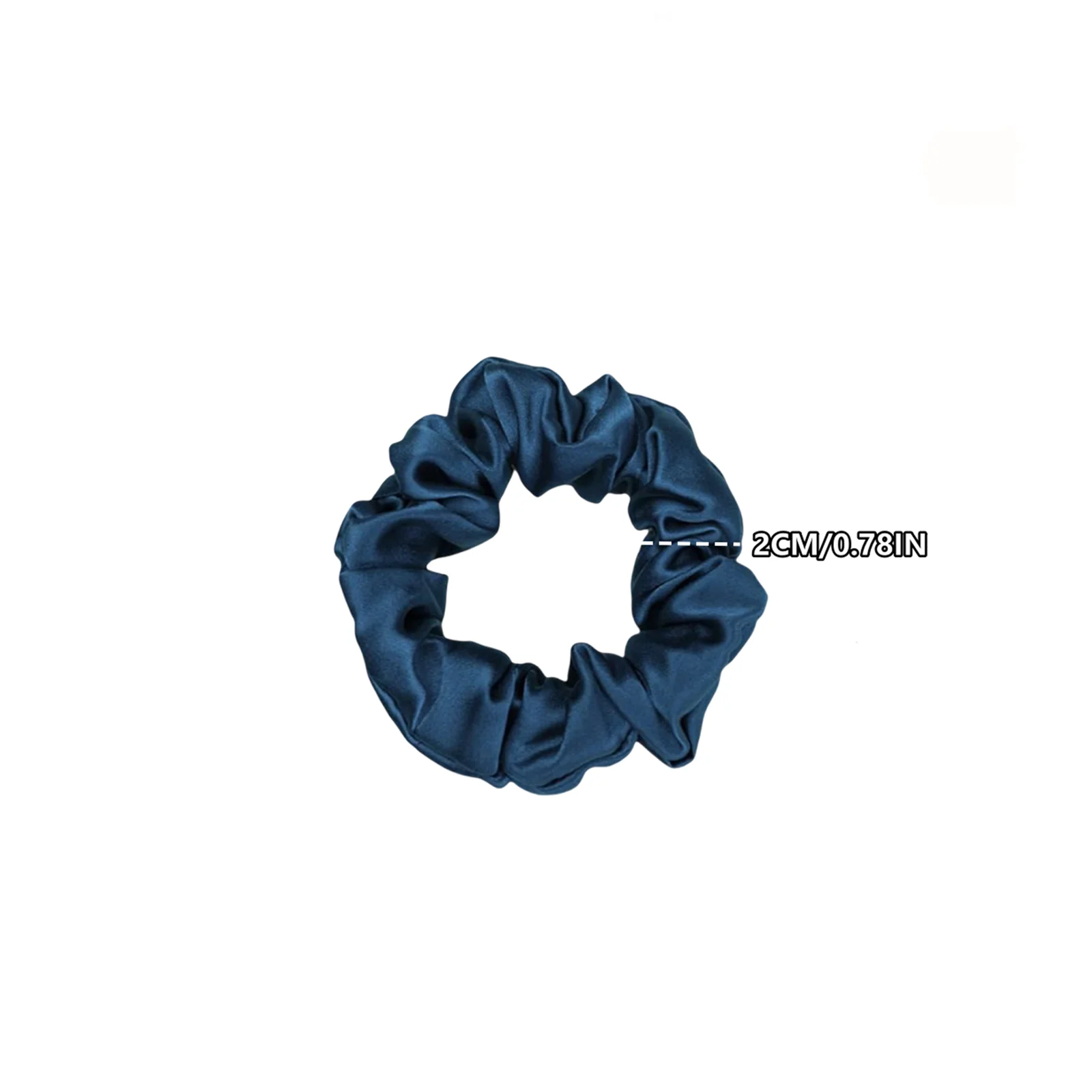 4PCS Medium 100% Pure Mulberry Silk Hair Accessorie, Elegant Silk Hair Scrunchies for Women, Soft & Durable Hairbands. view 4