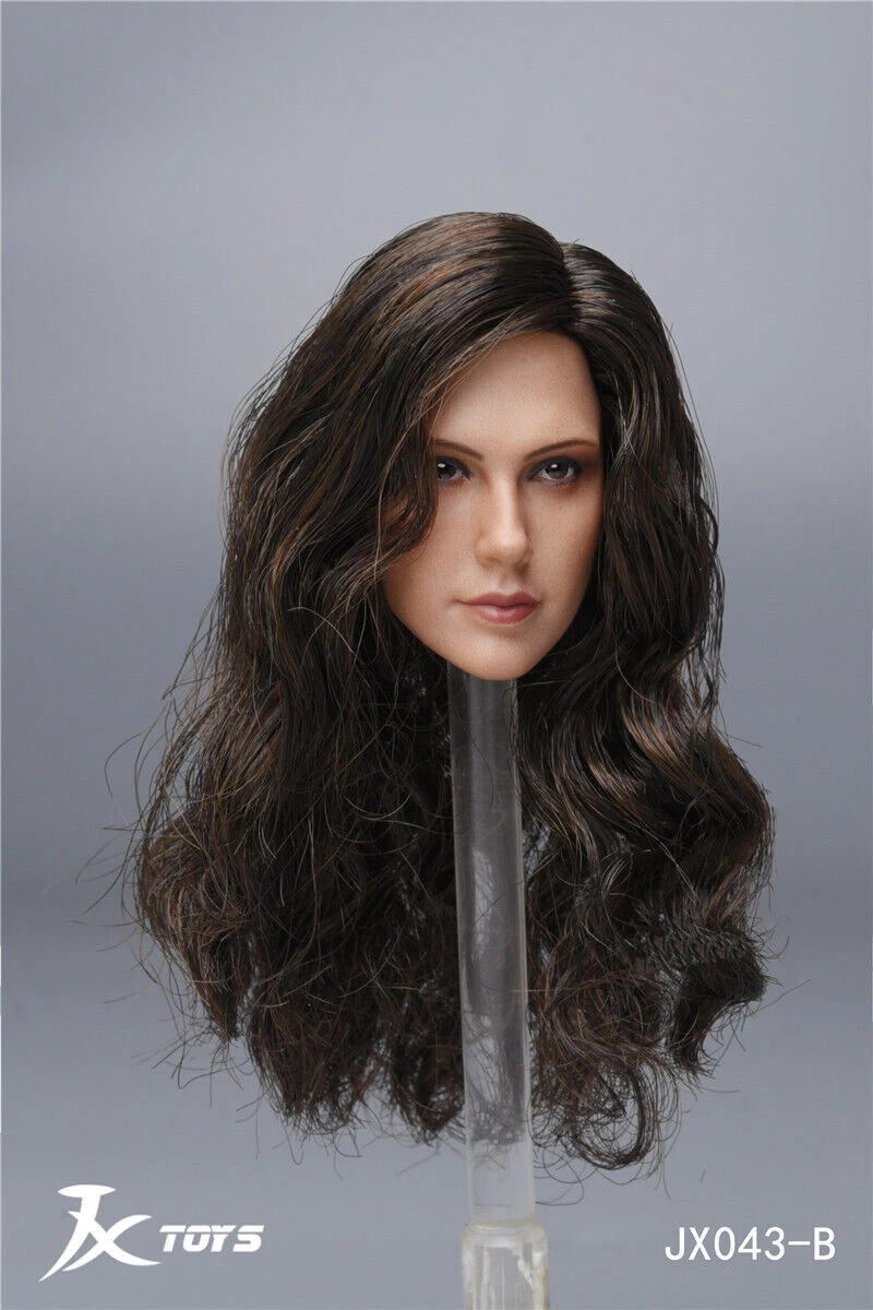 1/6 Scale Female Head Sculpture,European Girl Gal Gadot Head Carved For 12 Inch Action Figure Body Collection