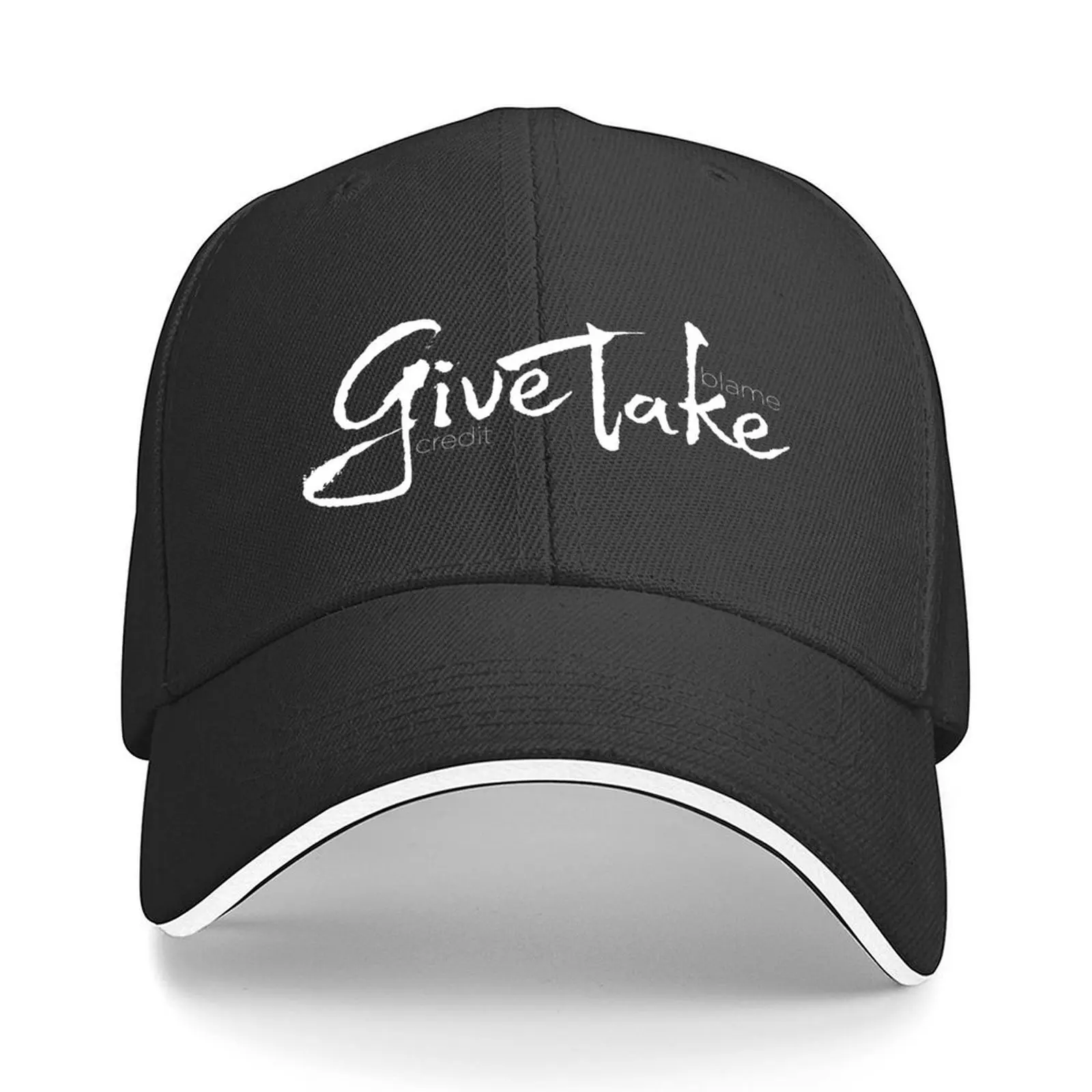 

Give credit, take blame Baseball Cap Wild Ball Hat summer hat Golf Hat Man birthday Golf Wear Men Women's