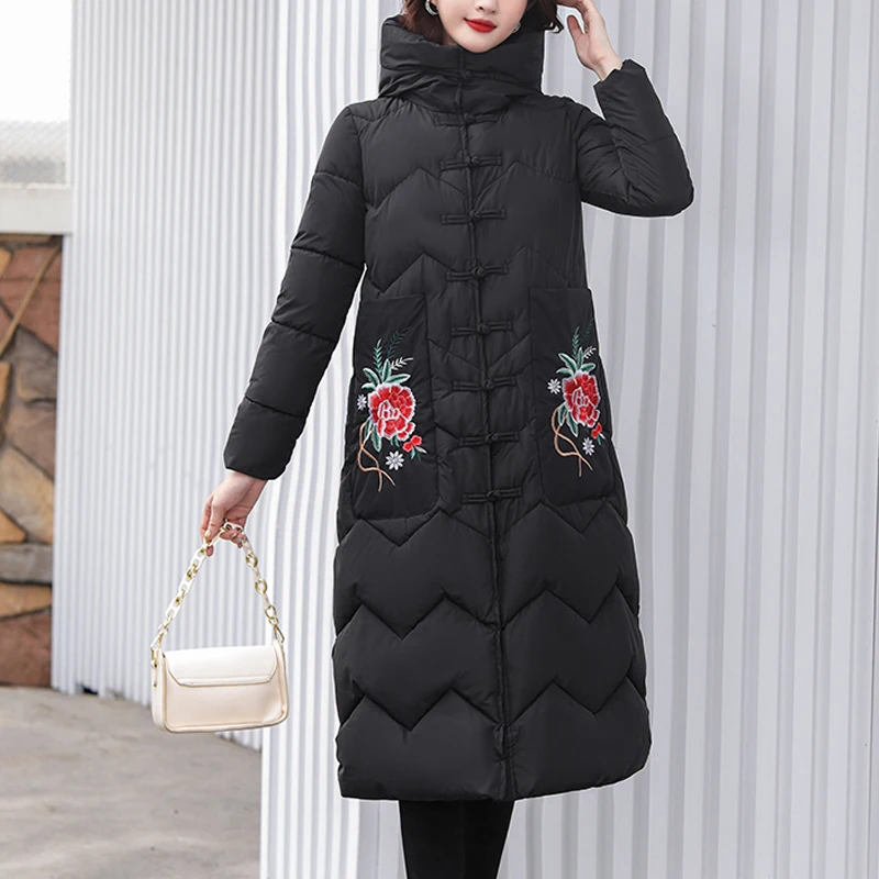 New Winter Collection Jacket 2022 Windproof Female Coat Womens Quilted Coat Jackets Long Warm Parkas Tops