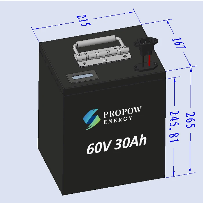 Deep Cycle EV Batteries 36V 48V 60V 30Ah Battery Ebike Lithium Battery For Electric Motorcycles 72V